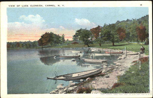 View Of Lake Gleneida Carmel, NY