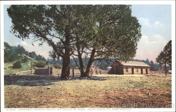 Historic Pigeon Ranch On Santa Fe Trail New Mexico