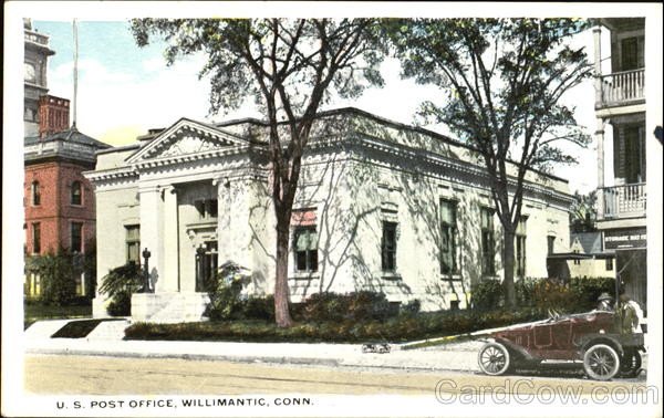 U. S. Post Office Willimantic Connecticut