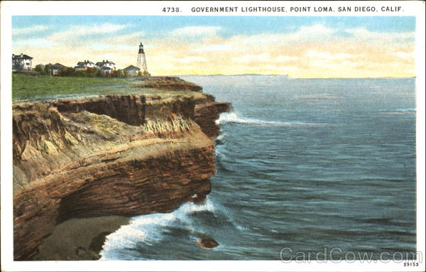 Government Lighthouse, Point Loma San Diego California