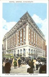 Hotel Sinton Postcard