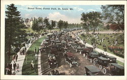 Grand Drive, Forest Park Postcard