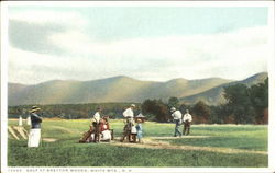 Golf At Bretton Woods New Hampshire Postcard Postcard