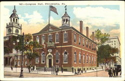 Congress Hall Postcard