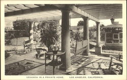 Veranda In A Private Home Postcard