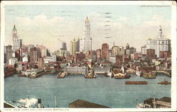 New York Skyline Postcard