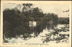 View On Brantingham Lake Scenic, NY Postcard Postcard