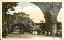 East Drive Fairmount Park Postcard