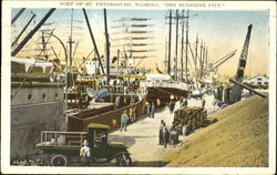 Port Of St. Petersburg Postcard