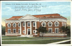 Library, J. B. Stetson University Postcard