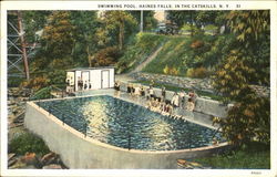 Swimming Pool Postcard