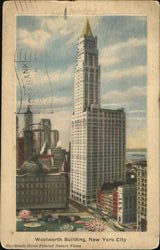 Woolworth Building New York, NY Postcard Postcard