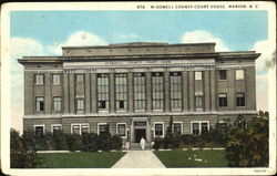 McDowell County Court House Postcard