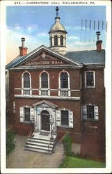 Carpenters Hall Postcard