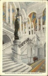 Grand Staircase Washington, DC Washington DC Postcard Postcard