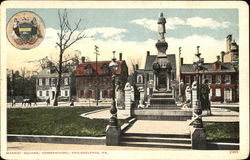 Market Square, Germantown Postcard