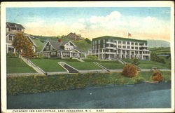 Cherokee Inn And Cottage Postcard