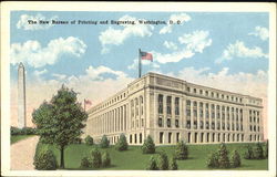 The New Bureau Of Printing And Engraving Washington, DC Washington DC Postcard Postcard