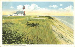 Sankaty Head Siasconset, MA Postcard Postcard