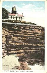 Light House, Point Conception Postcard
