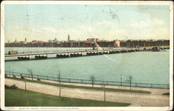 Across Charles River Boston, MA Postcard Postcard