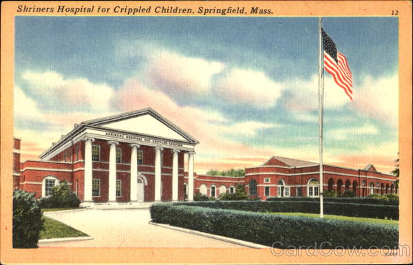 Shriners Hospital For Crippled Children Springfield Massachusetts