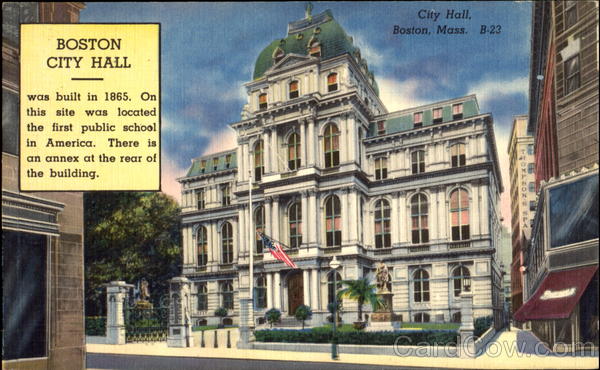 Boston City Hall Massachusetts