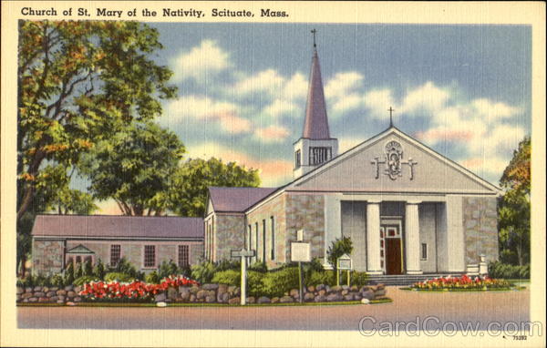 Church Of St. Mary Of The Nativity Scituate Massachusetts