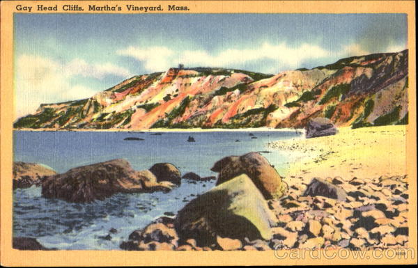 Gay Head Cliffs Martha's Vineyard Massachusetts