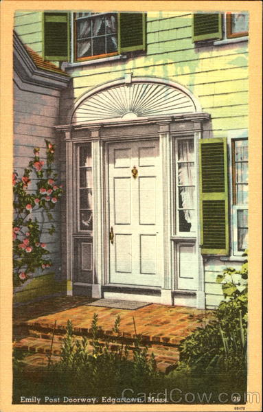 Emily Post Doorway Edgartown Massachusetts