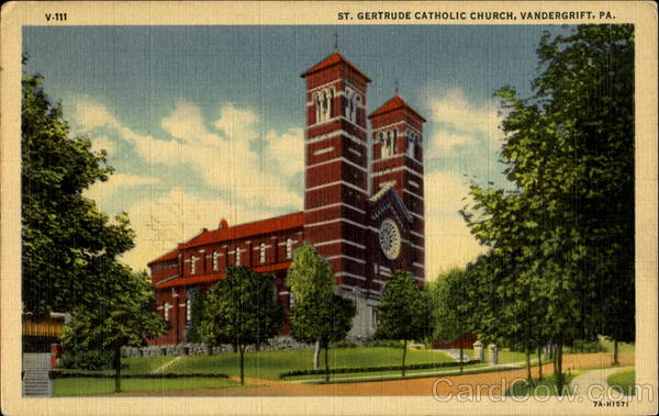 St. Gertrude Catholic Church Vandergrift Pennsylvania