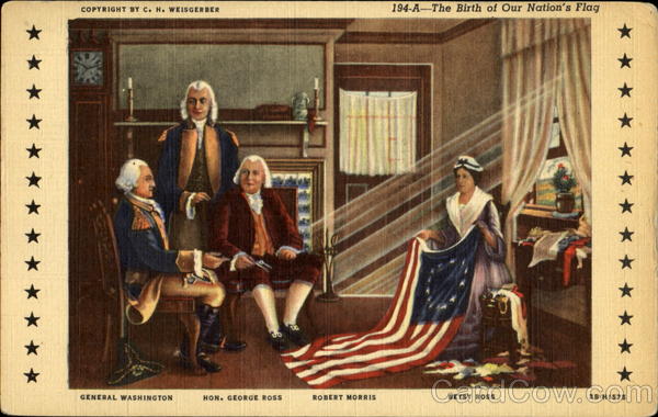 The Birth Of Our Nation's Flag Philadelphia Pennsylvania