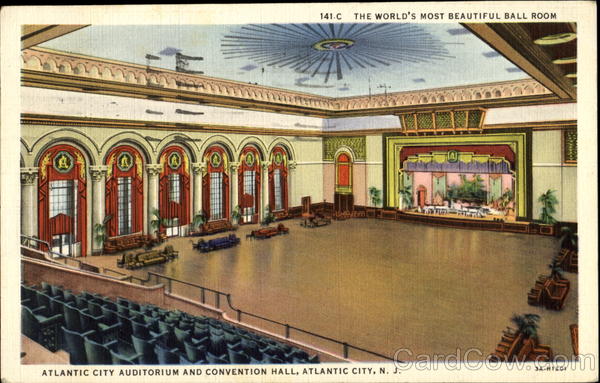 Atlantic City Auditorium And Convention Hall New Jersey
