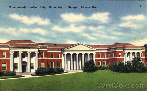 Commerce-Journalism Bldg, University Of Georgia Athens