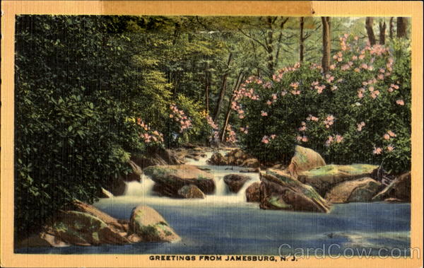 Greetings From Jamesburg New Jersey