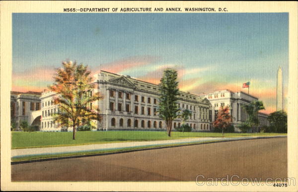 Department Of Agriculture And Annex Washington District of Columbia