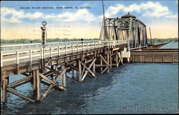 Neuse River Bridge New Bern North Carolina
