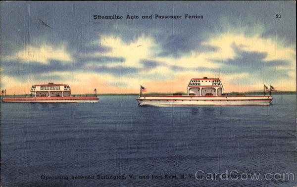 Streamline Auto And Passenger Ferries Burlington Vermont