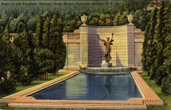 Spirit Of Life Fountain, Spencer Trask Estae Saratoga Springs New York