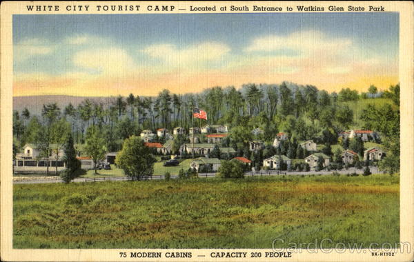 White City Tourist Camp Watkins Glen New York