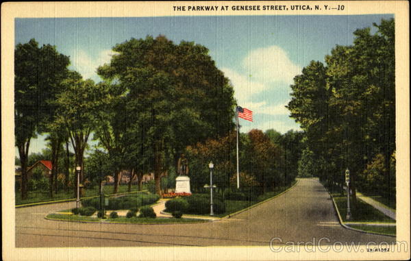 The Parkway At Genesee Street Utica New York