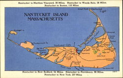 Nantucket Island Postcard