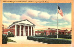 Shriners Hospital For Crippled Children Postcard