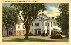 Cohasset Play House And Town Hall Postcard