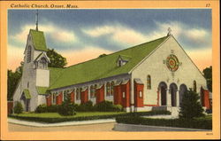 Catholic Church Onset, MA Postcard Postcard