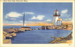 Brant Point Light Postcard