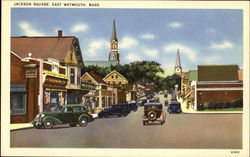 Jackson Square East Weymouth, MA Postcard Postcard