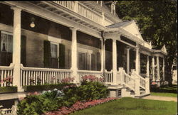 Irving House Dalton, MA Postcard Postcard