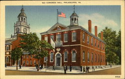 Congress Hall Philadelphia, PA Postcard Postcard
