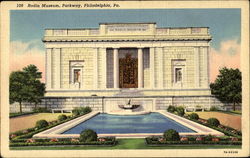 Rodin Museum, Parkway Postcard